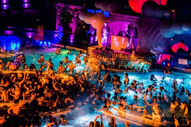 New Year's Eve Bath Parties Budapest - Pool Party and Sparty Locations