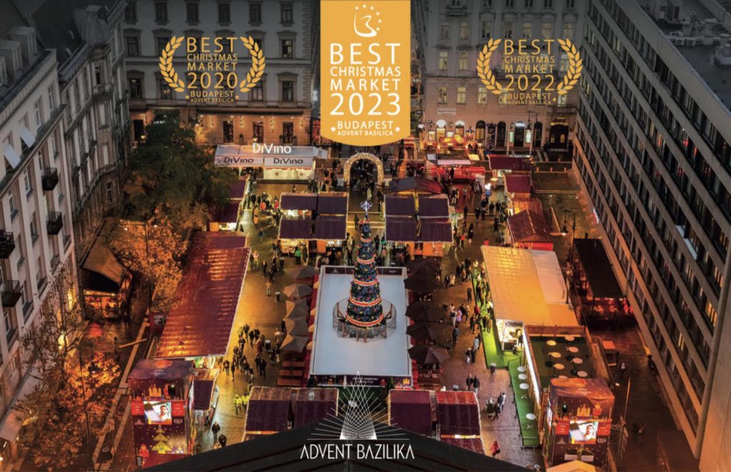 The award winning Christmas Market of Budapest Budapest New Year